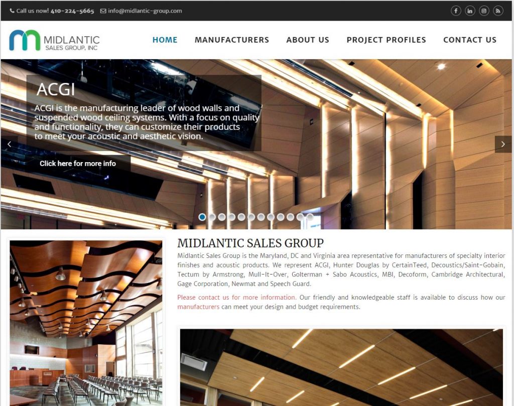 Midlantic Group Sales